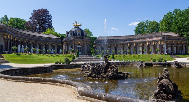 Eremitage im Park in Bayreuth