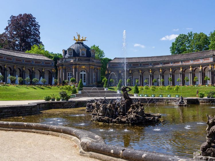Eremitage im Park in Bayreuth