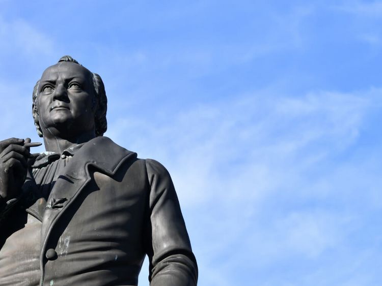 Denkmal des Schriftstellers Jean Paul Friedrich Richter in Bayreuth