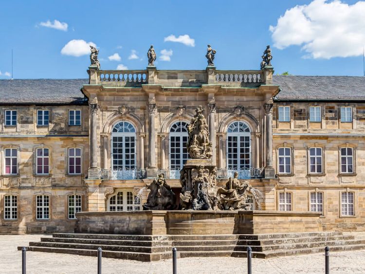 Das neue Schloss in Bayreuth